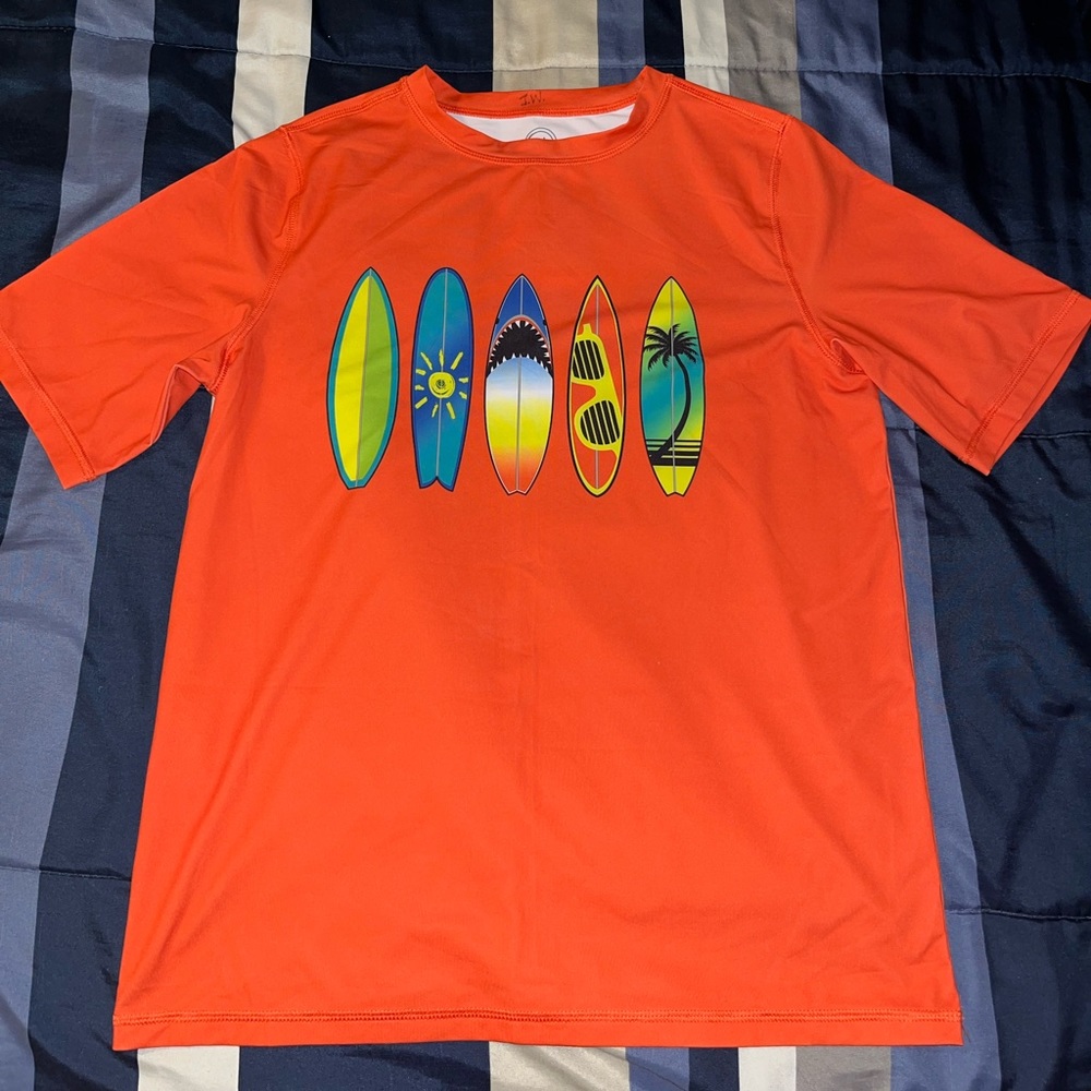 EUC Wonder Nation Boy’s Rash Guard - Sz XL/Husky